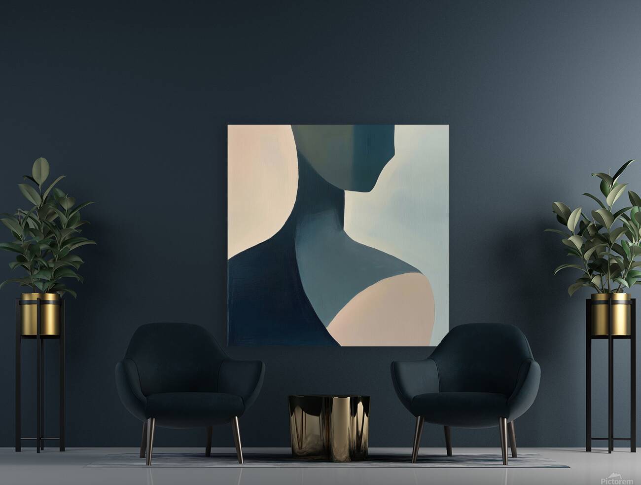 Abstract Form Study N9P2H7 47 Reproduction