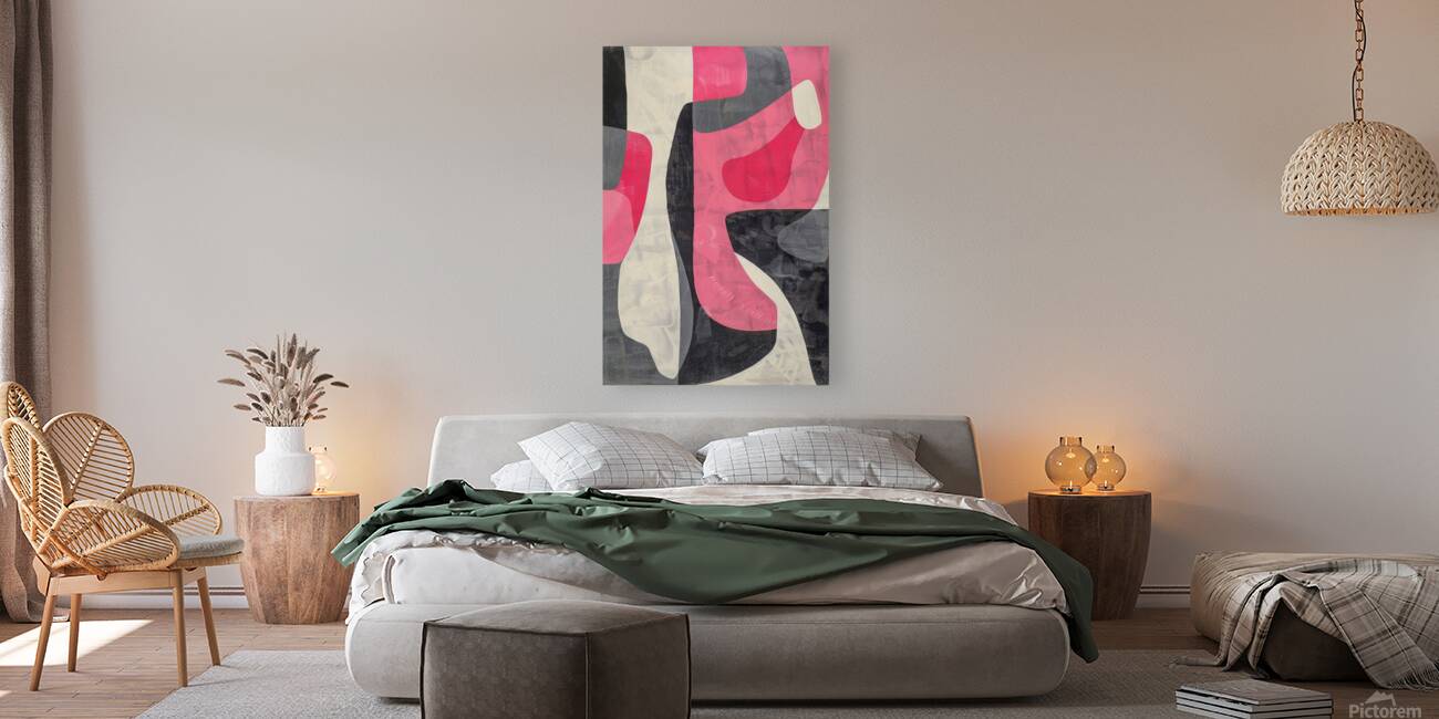 Abstract Forms Dance 7892B 48 Reproduction