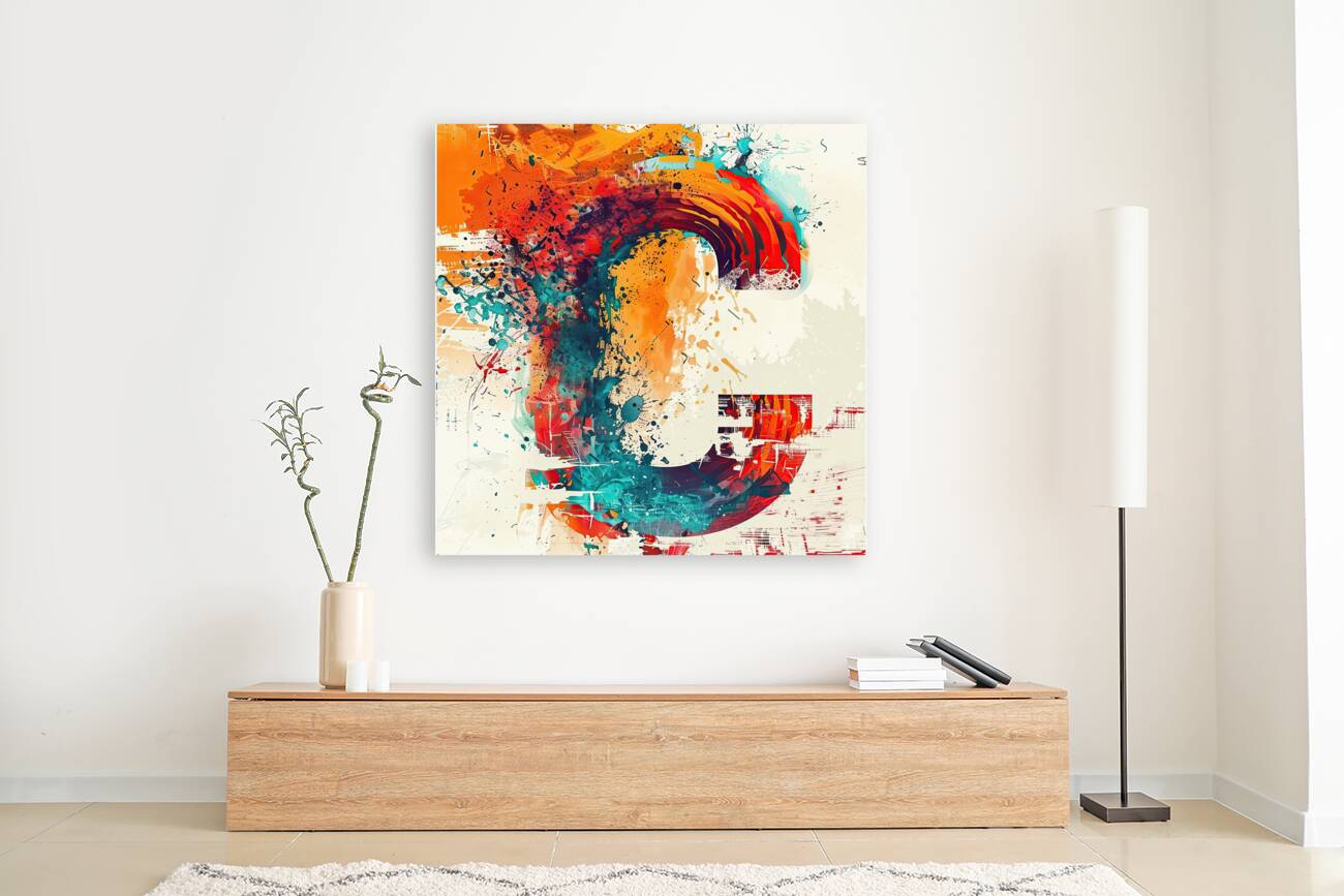 Abstract Expression C 7894H 45 Reproduction