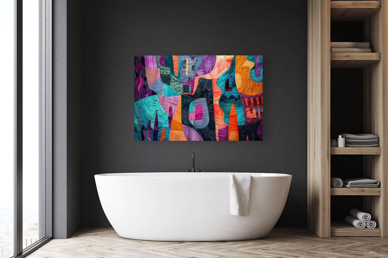 Abstract Harmony 7294B 45 Reproduction