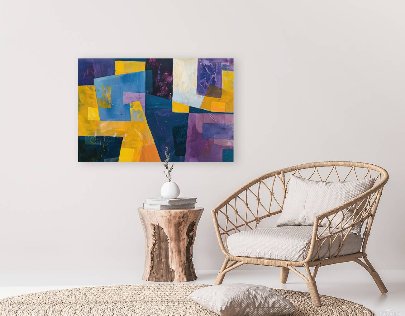 Abstract Harmony 7294PB 45 Reproduction