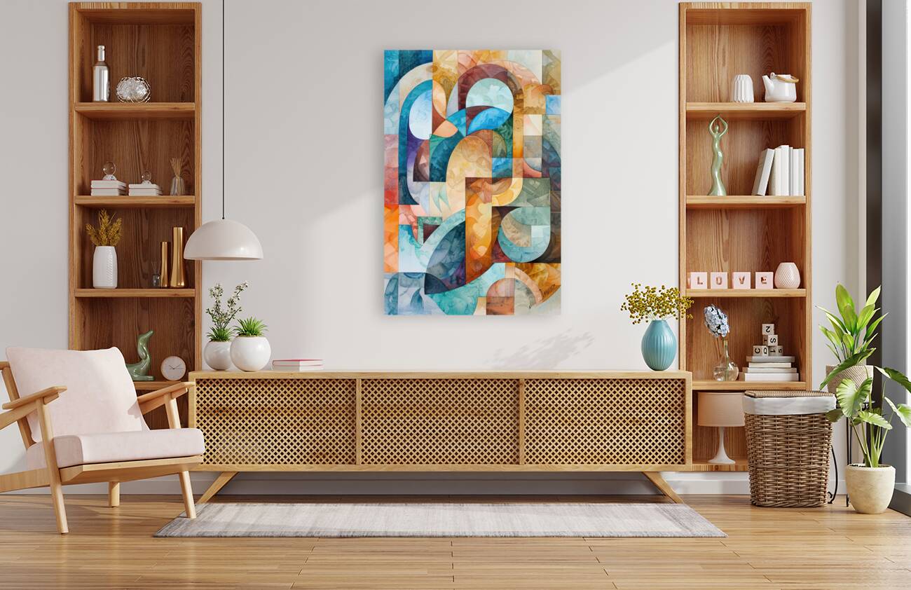 Abstract Interplay 79H2P4 45 Reproduction