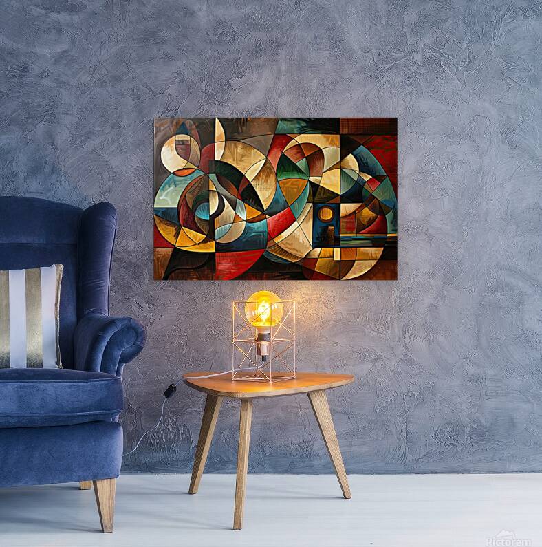 Abstract Interplay 7924B 52 Reproduction