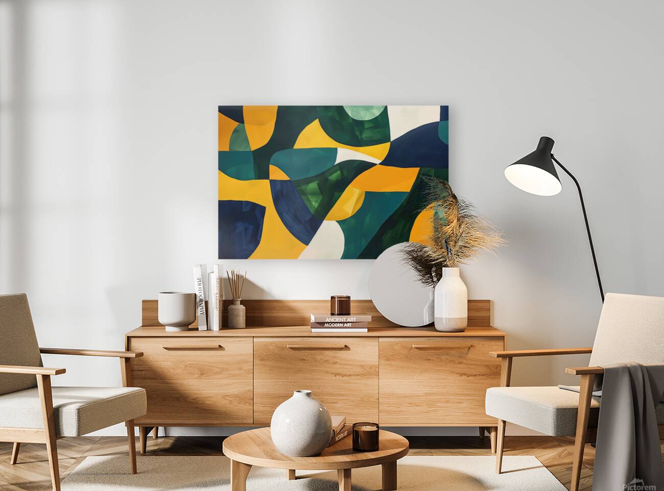 Abstract Interplay 7892B 48 Reproduction