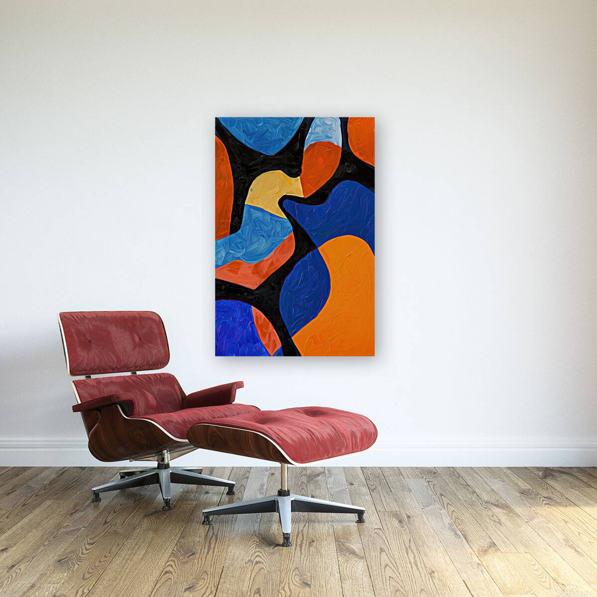 Abstract Interplay 7924H 45 Reproduction
