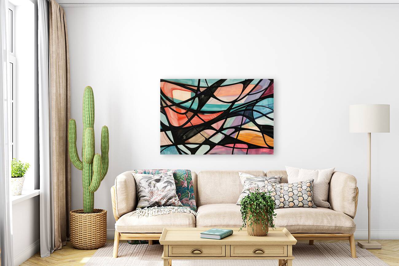 Abstract Intersections 7924B 45 Reproduction