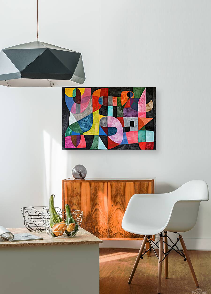 Abstract Interplay 8H29NP 45 Reproduction