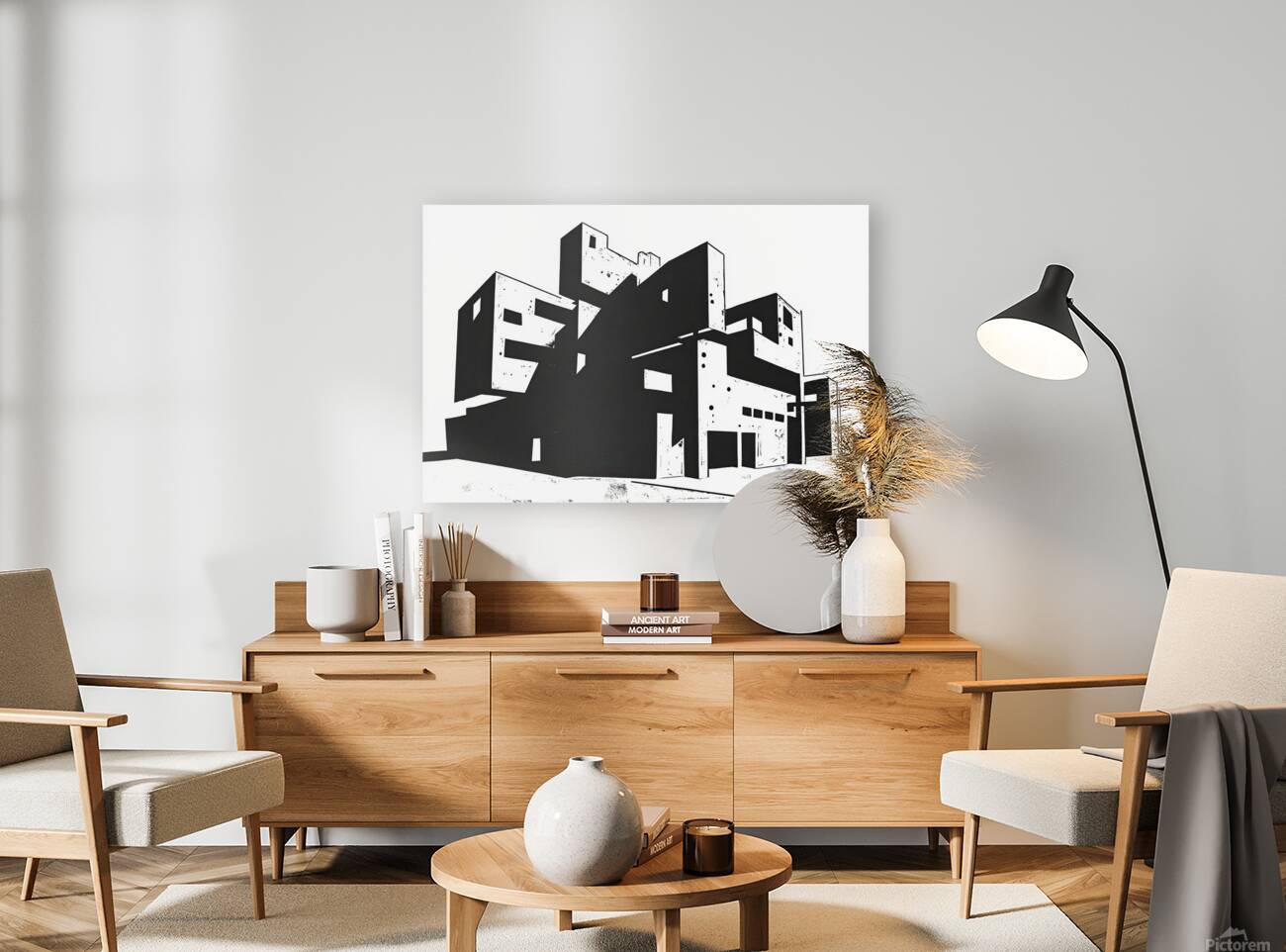 Abstract Structure 92HJ8N 48 Reproduction