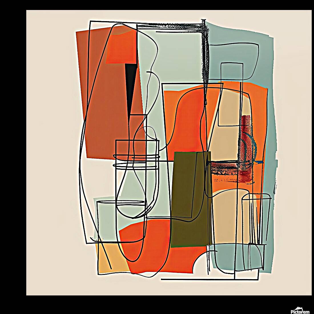Abstract Forms Interplay H92N5Z 60 Reproduction