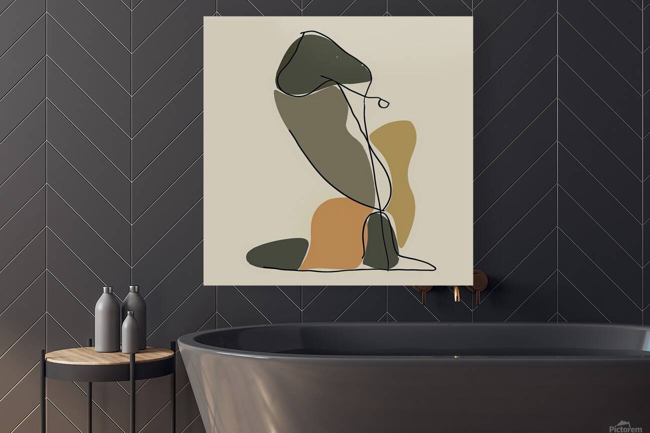 Abstract Form Study 29H8N 45 Reproduction