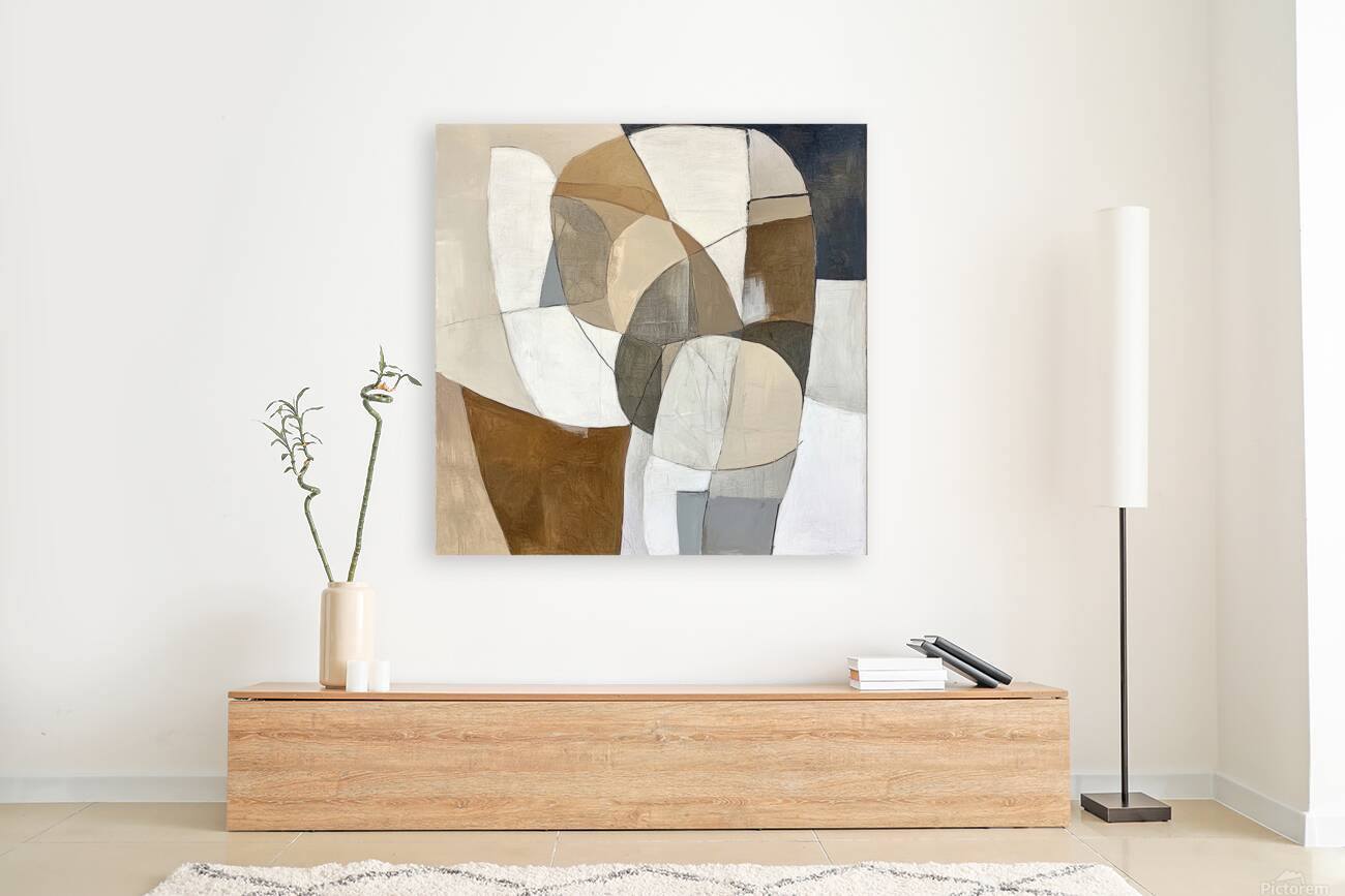 Abstract Forms Interplay H2N9P2 52 Reproduction