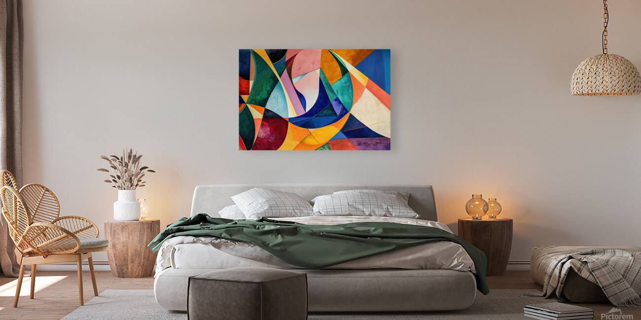 Abstract Interplay 7294HB 45 Reproduction