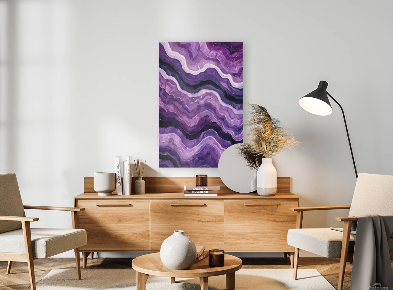 Amethyst Layers 8927BC 45 Reproduction