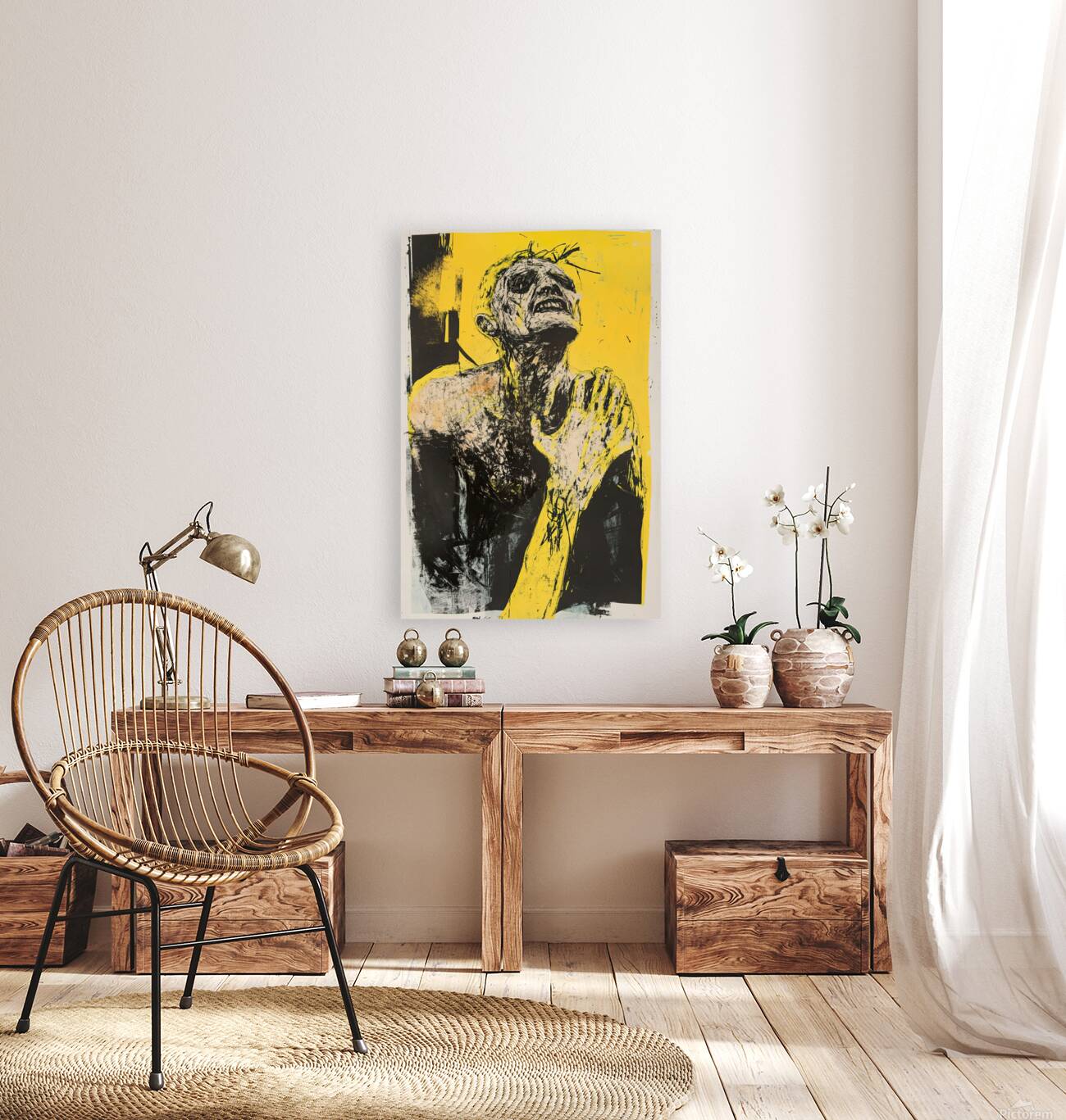 Anguished Figure Y72H9N 55 Reproduction