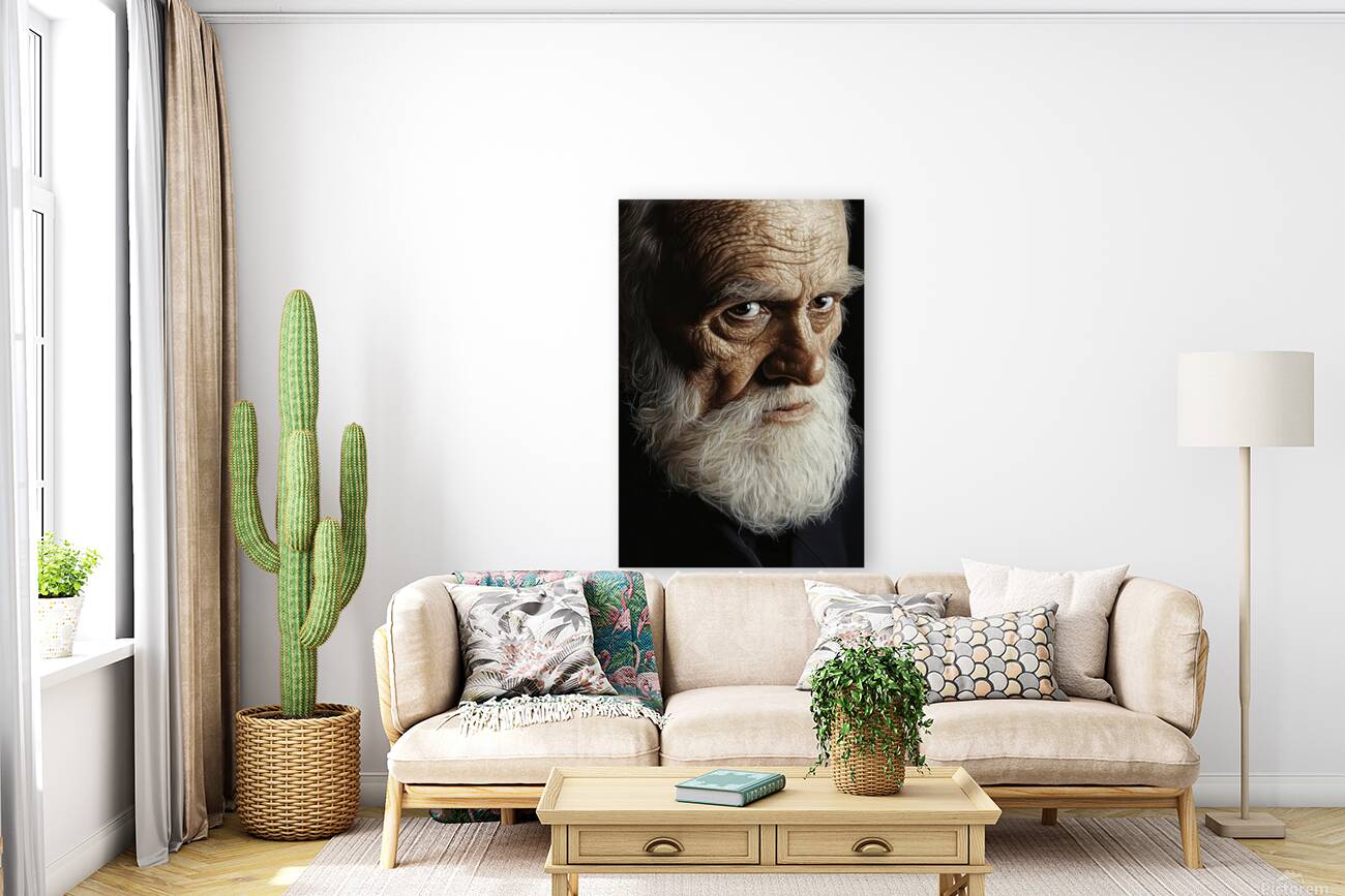 Aged Wisdom Portrait H2N9P2 65 Reproduction