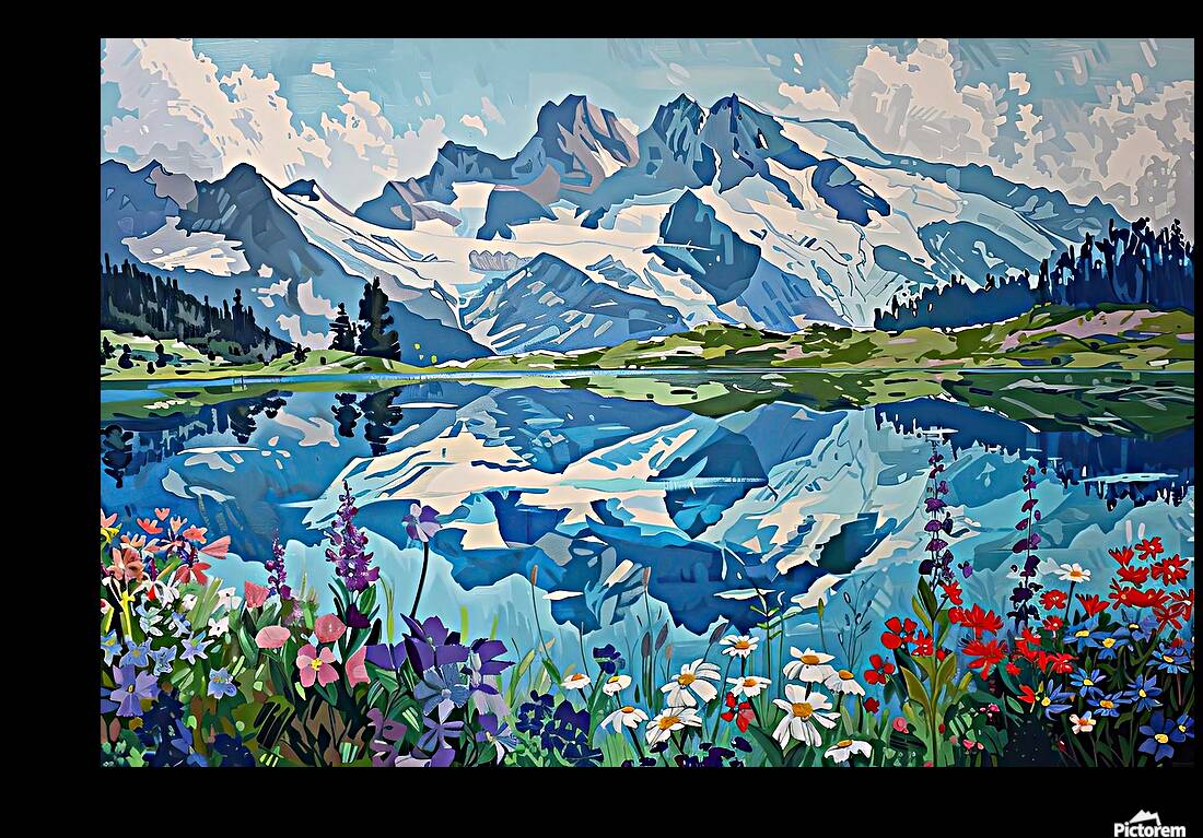 Alpine Reflection 7H29NP 48 Reproduction