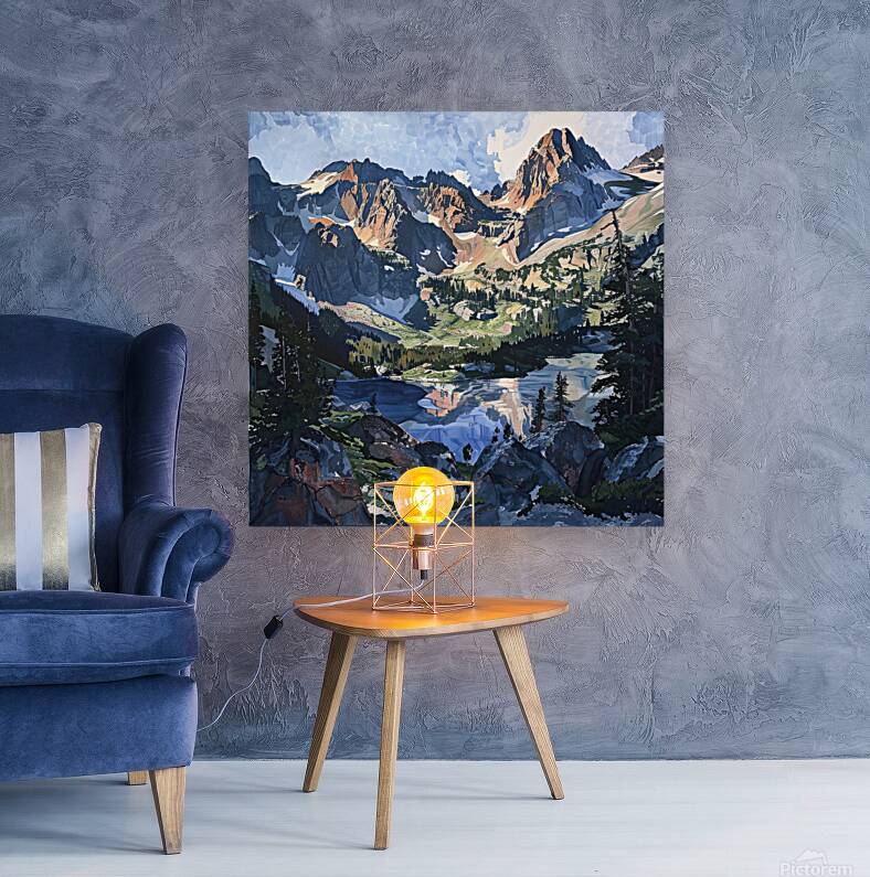 Alpine Reflection 8H29P7 48 Reproduction