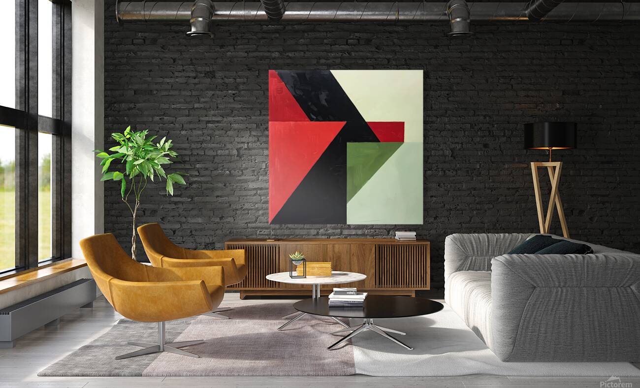 Angular Color Study 238HJZ 45 Reproduction