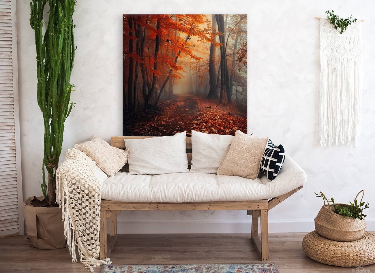 Autumn Mist Pathway H2N9P4 55 Reproduction