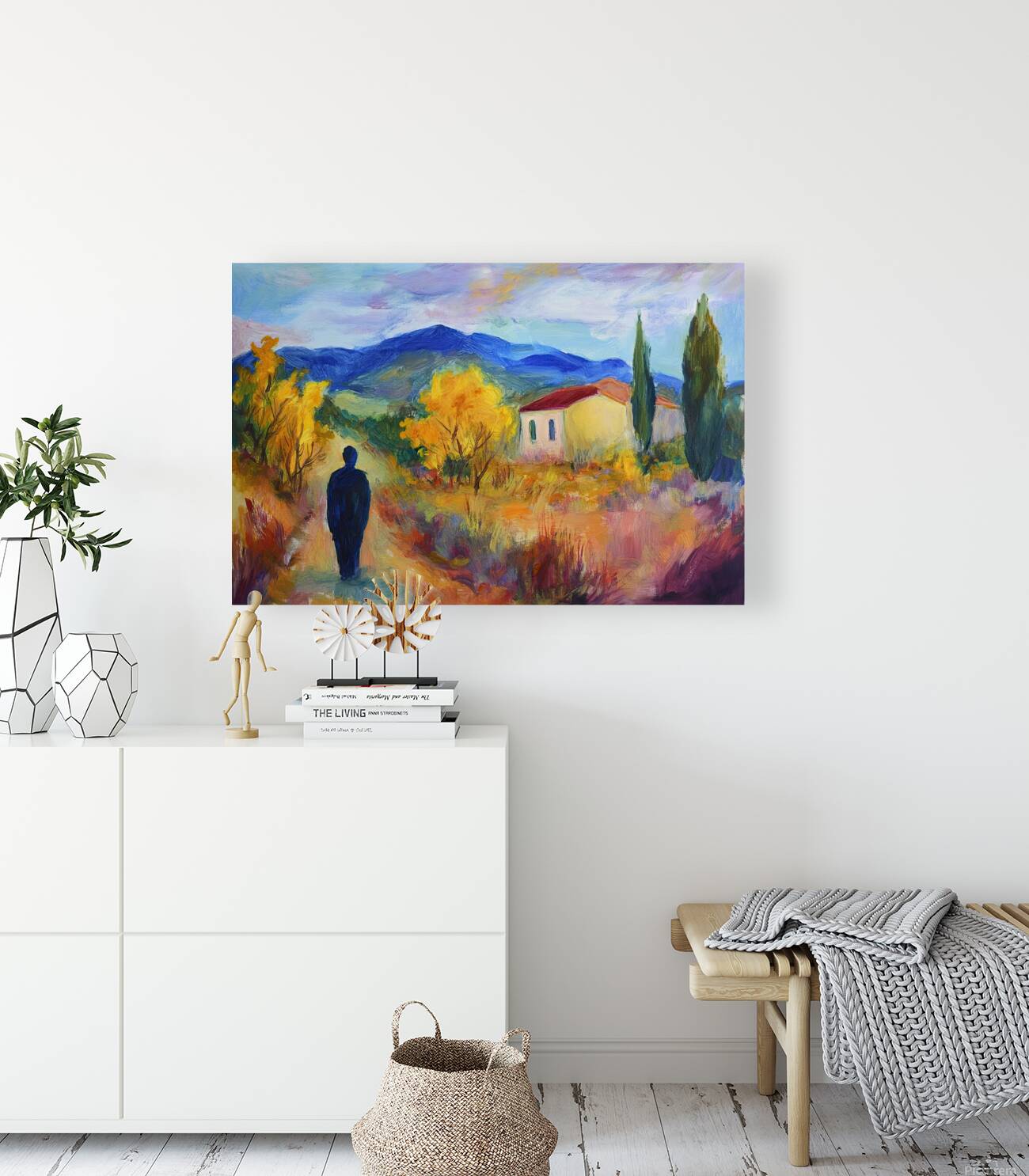 Autumn Path Homeward 29HJPZ 45 Reproduction