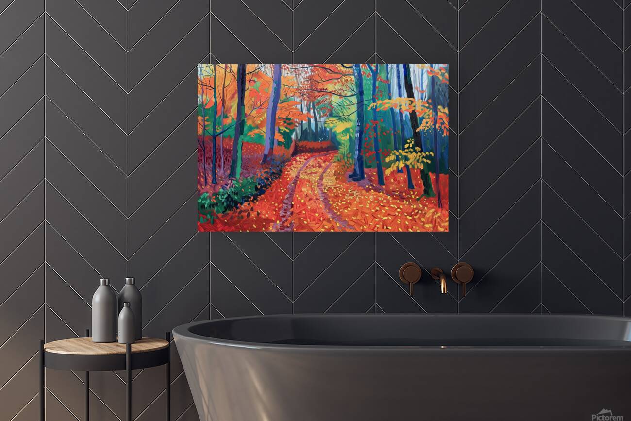 Autumn Path NZ92C3 55 Reproduction