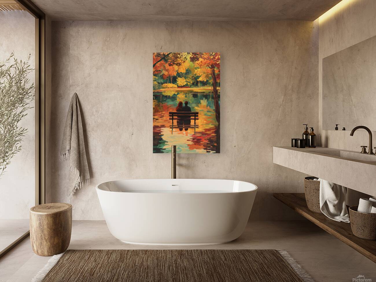 Autumn Reflections JH293N 47 Reproduction