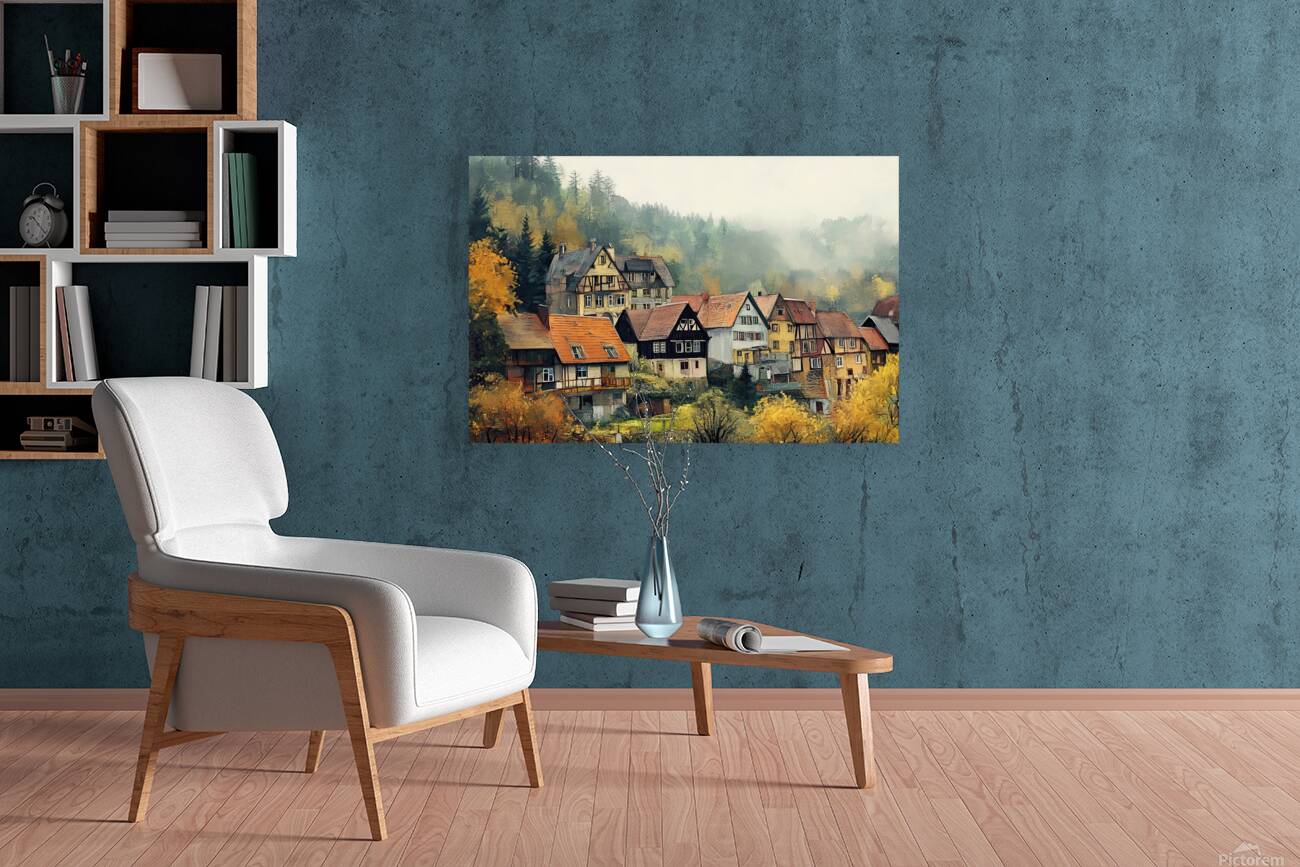 Autumn Village Charm 29HBCJ 62 Reproduction