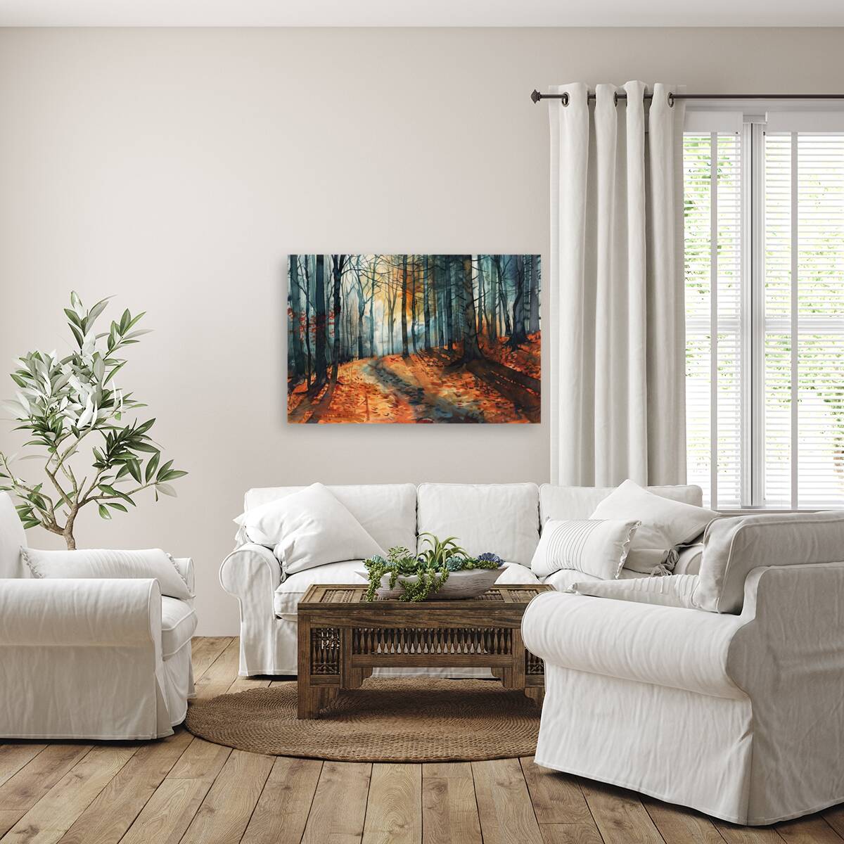 Autumnal Reverie H729P4 45 Reproduction