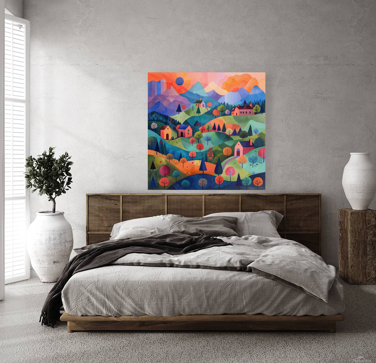 Autumnal Valley Glow H92D3N 55 Reproduction