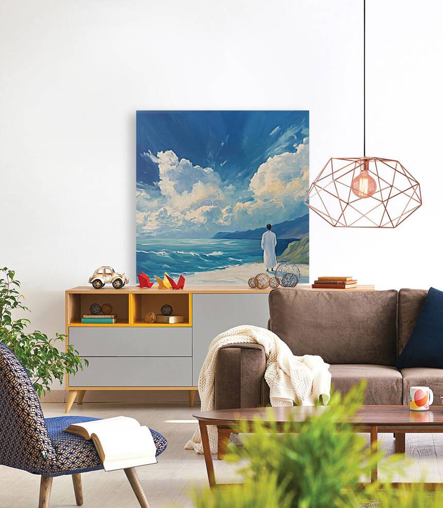 Azure Contemplation J9P4H2 49 Reproduction