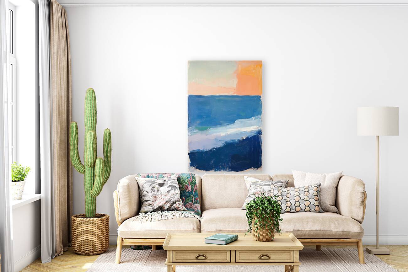 Azure Horizon Glow J9P4N2 55 Reproduction