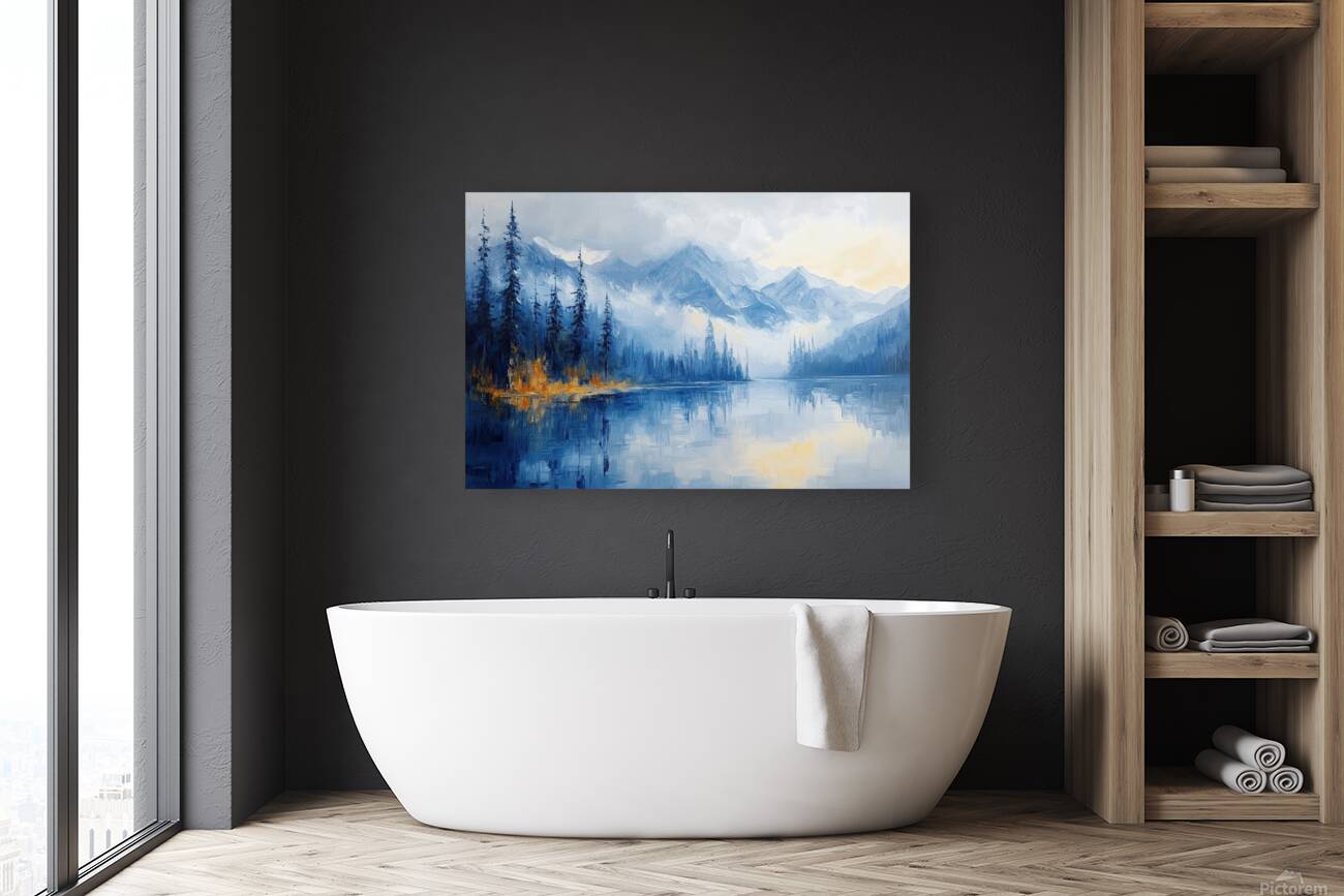 Azure Mountain Serenity 9P3N2H 57 Reproduction