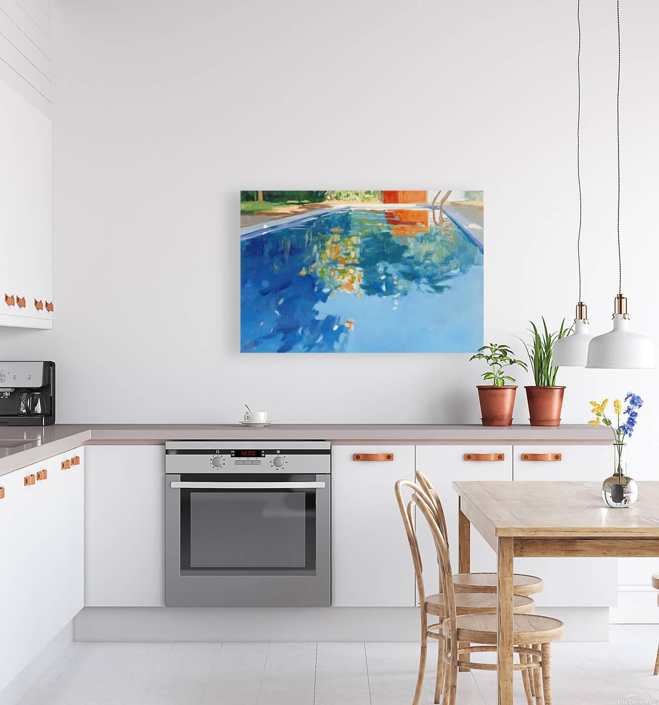 Azure Reflections Poolside 7H3N9P 58 Reproduction