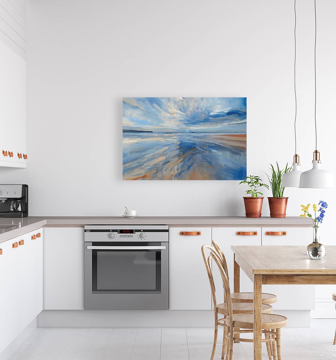 Azure Seascape Glow 2Y9CHJ 55 Reproduction