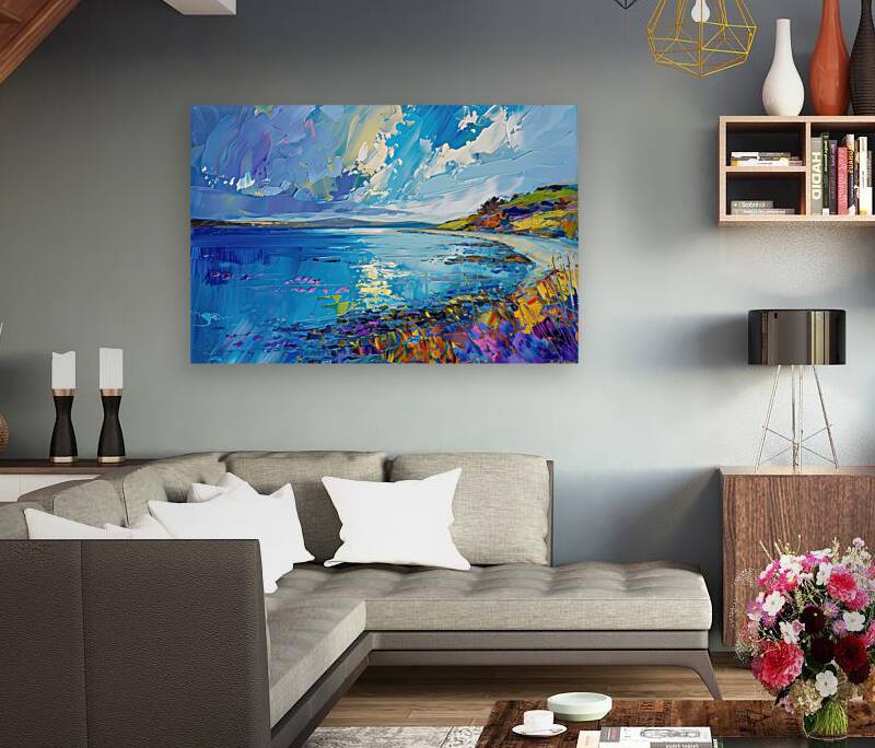 Azure Shoreline Radiance H9P4N2 55 Reproduction