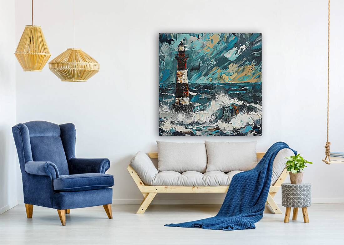 Beacon Amidst Tempest H9P4N2 65 Reproduction