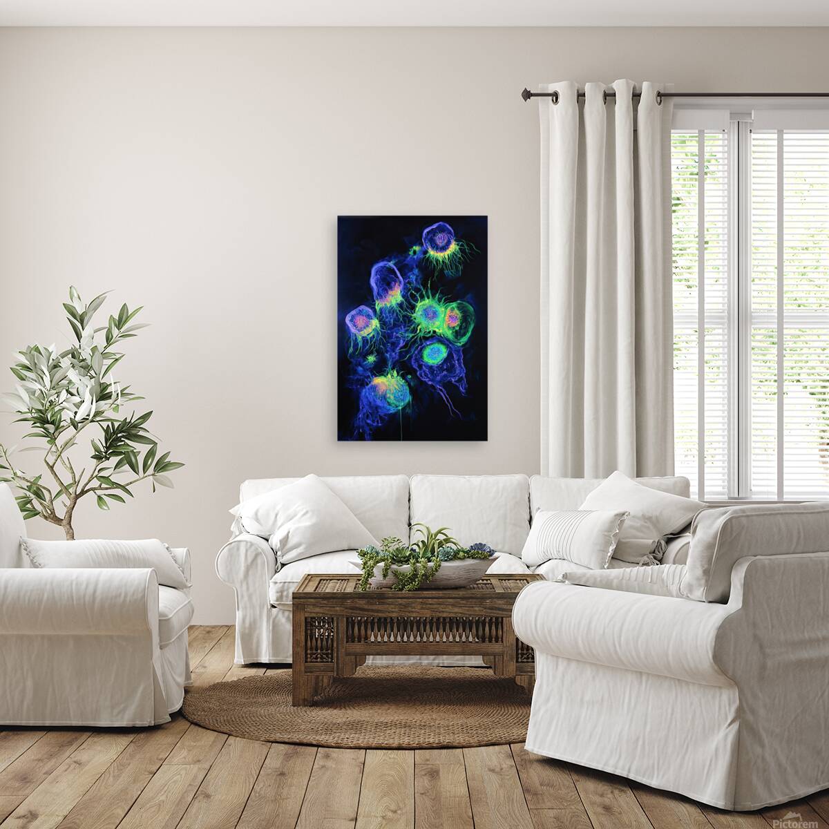 Bioluminescent Bloom 78HNP2 62 Reproduction