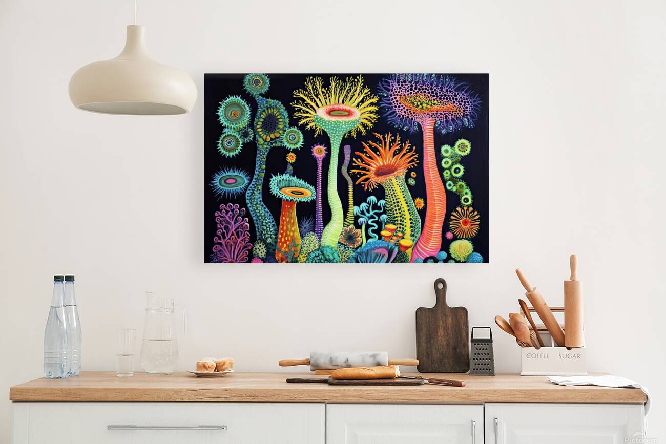 Bioluminescent Flora Y29H7N 55   Copy Reproduction