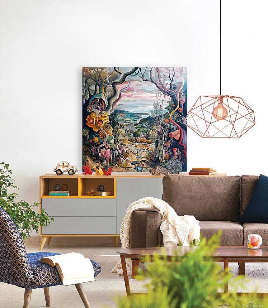 Biomorphic Seascape Vision H2N9P2 60 Reproduction