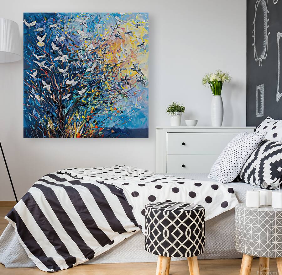 Birds Take Flight 7892AB 52 Reproduction