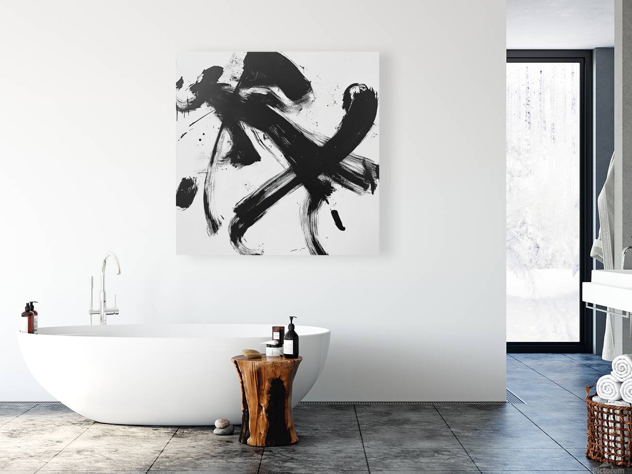 Black White Dance 92HJ8P 60 Reproduction