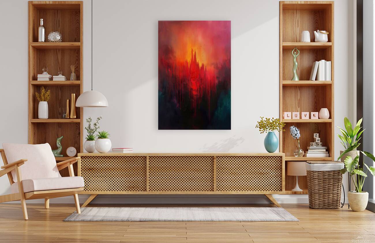 Bleeding Cityscape KH295N 55 Reproduction