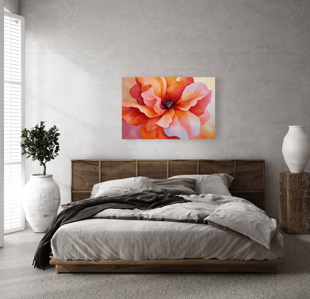 Blooming Coral Heart 2Y9P3H 53 Reproduction