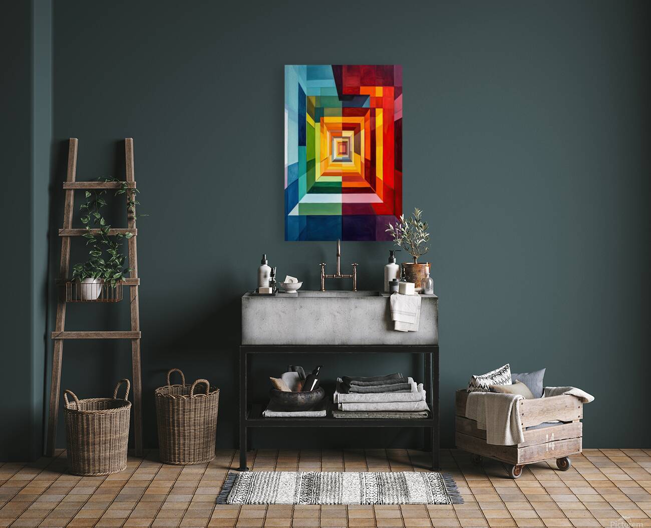 Chromatic Convergence H2N9P4 65 Reproduction