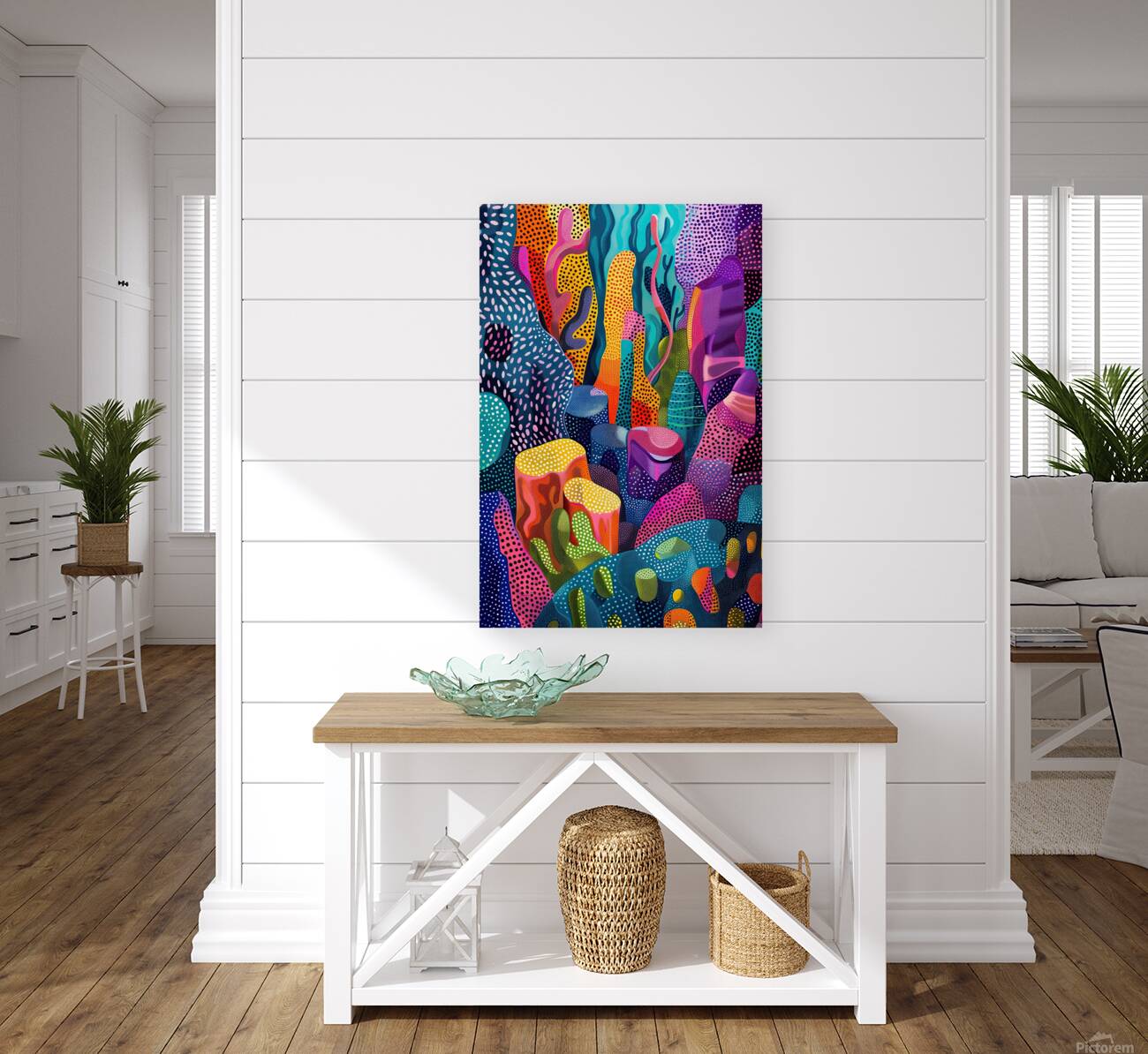 Chromatic Coral City 7H9N2P 60 Reproduction