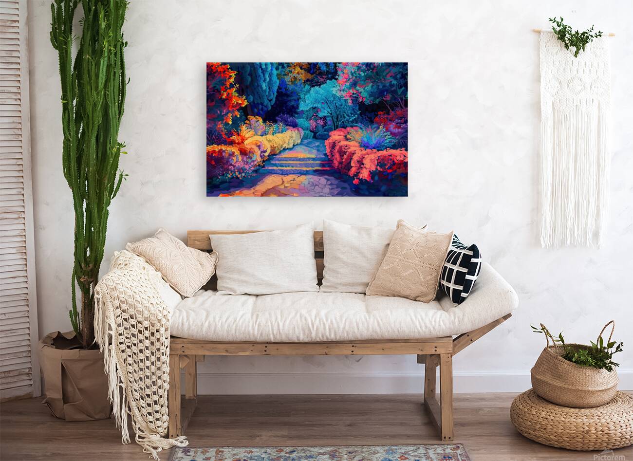 Chromatic Garden Path H92N5Z 60 Reproduction