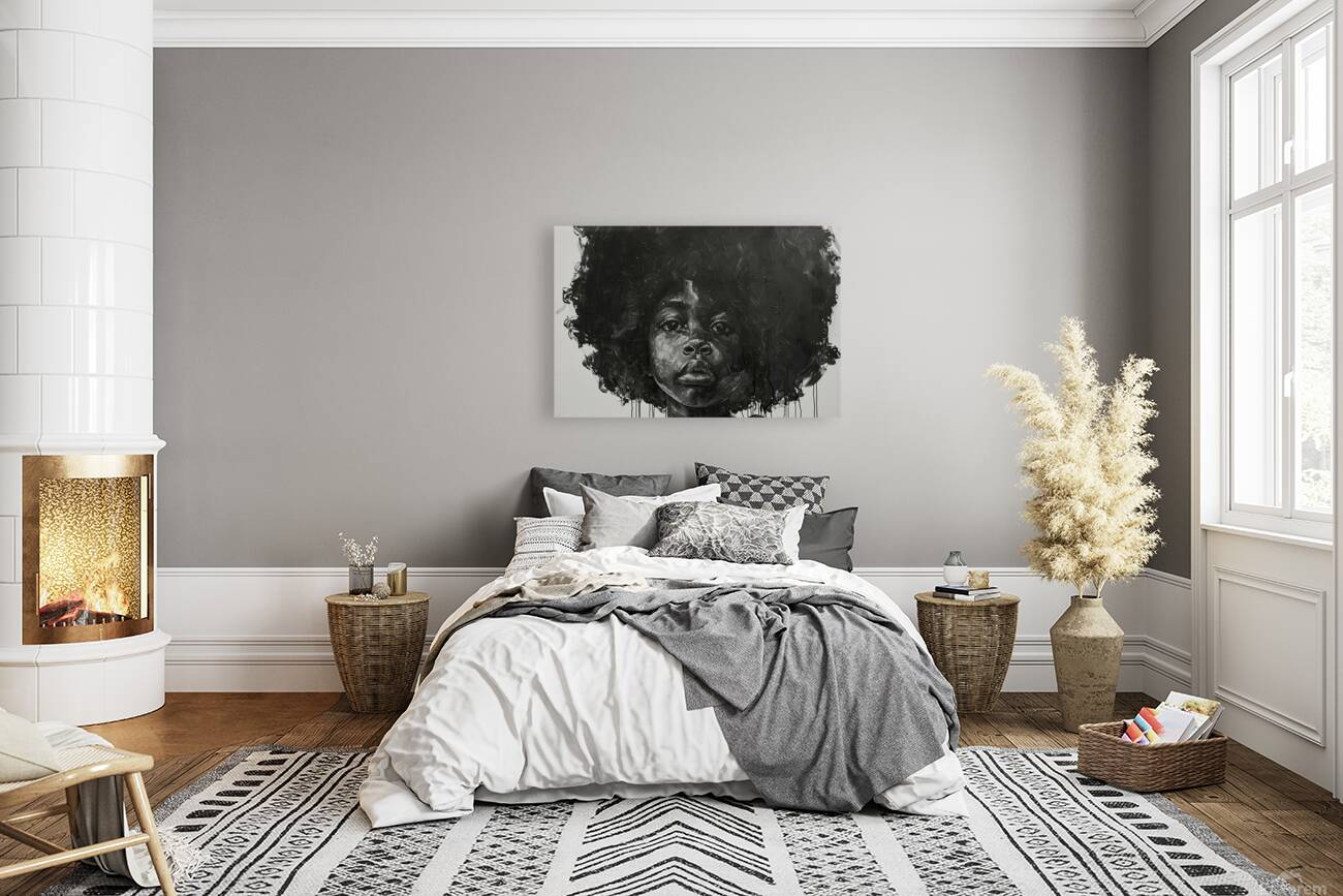 Afro Radiance Portrait 2398N 65 Reproduction