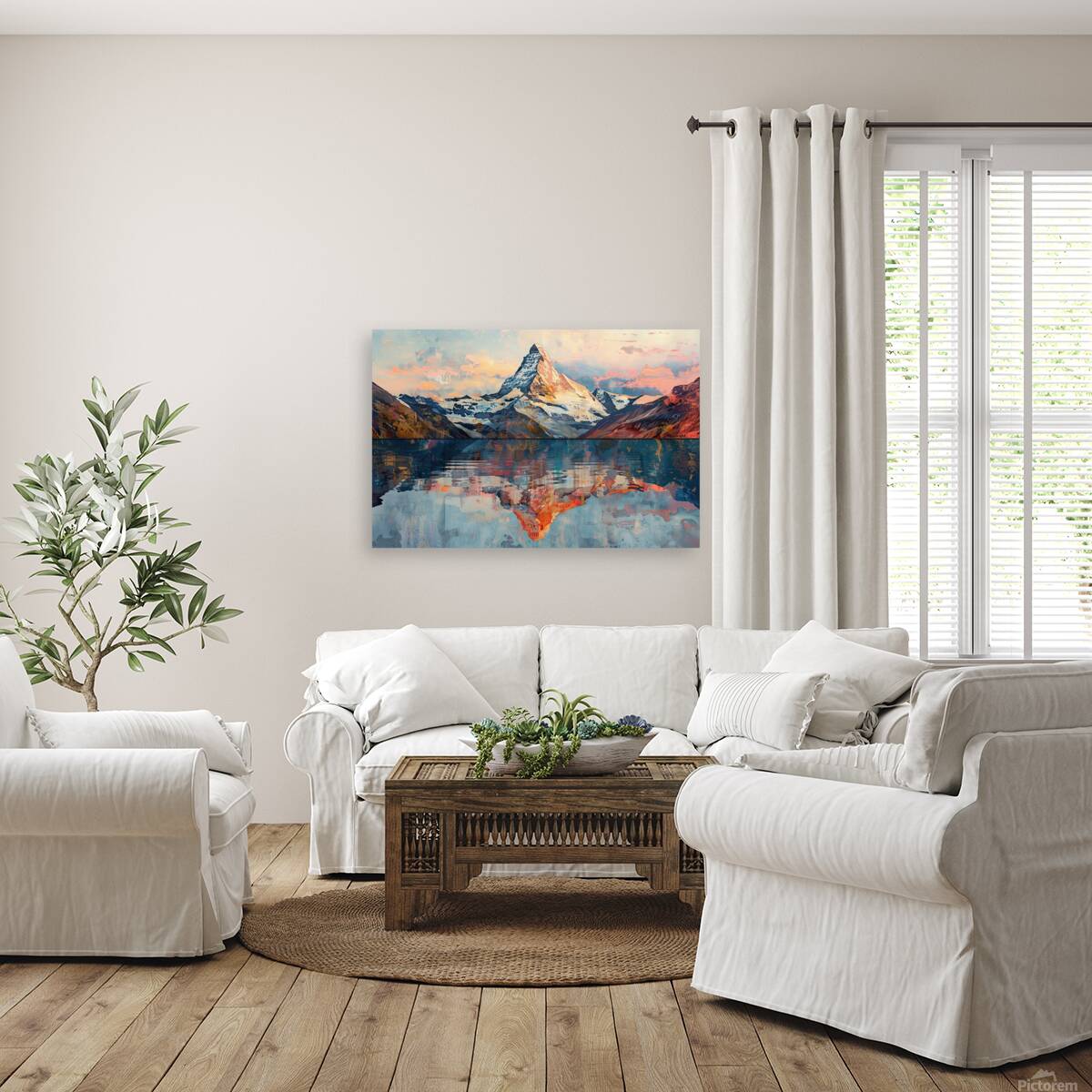 Alpine Reflections Y29H7N 60 Reproduction