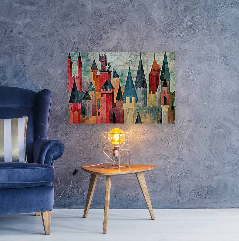 Castles in the Clouds 7P3H9N 58 Reproduction