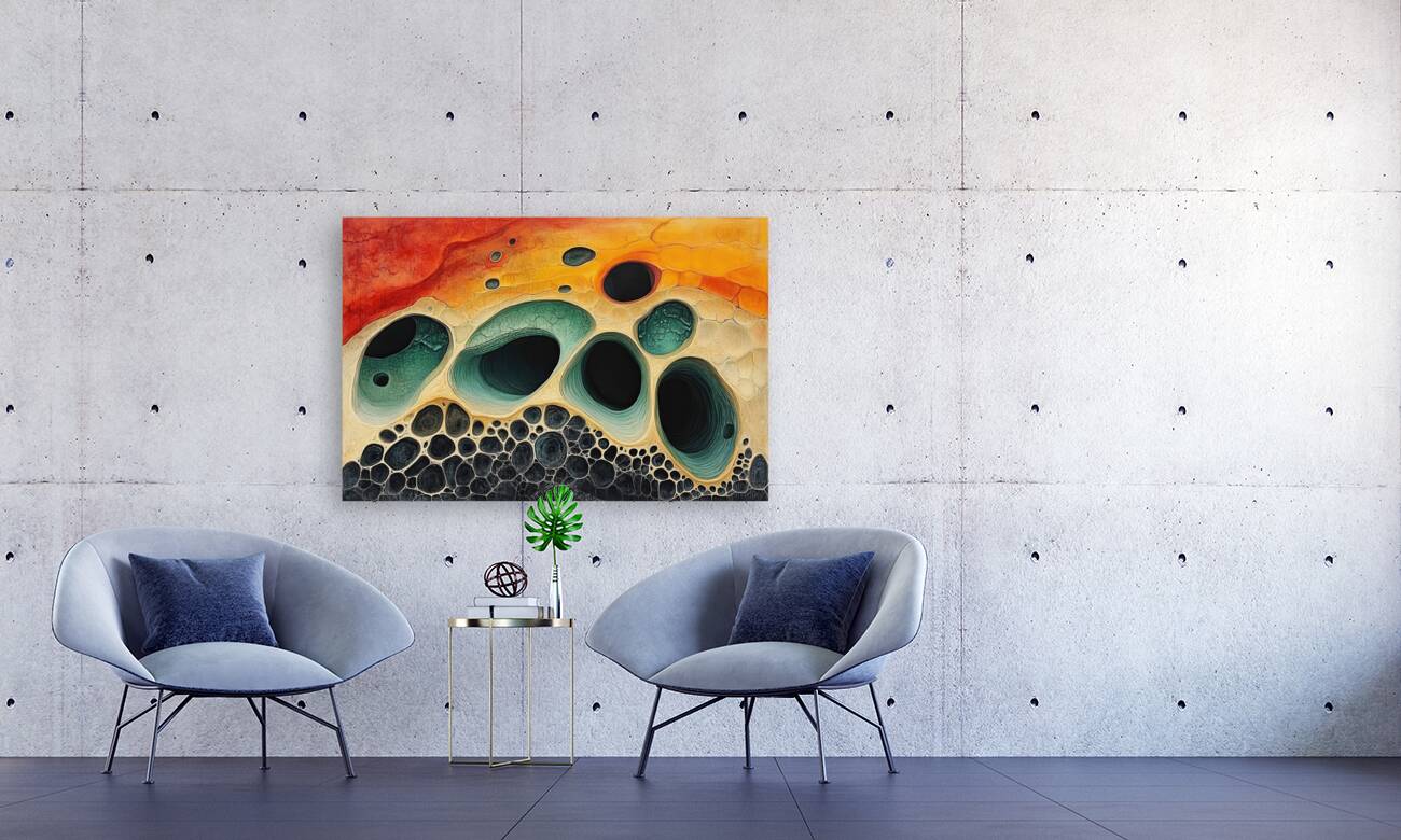 Caverns of Color 92HJ8N 60 Reproduction